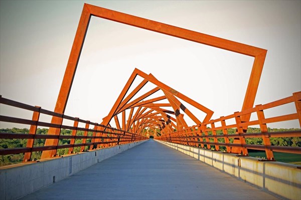 High Trestle Bridge, Мадрид, Айова, США